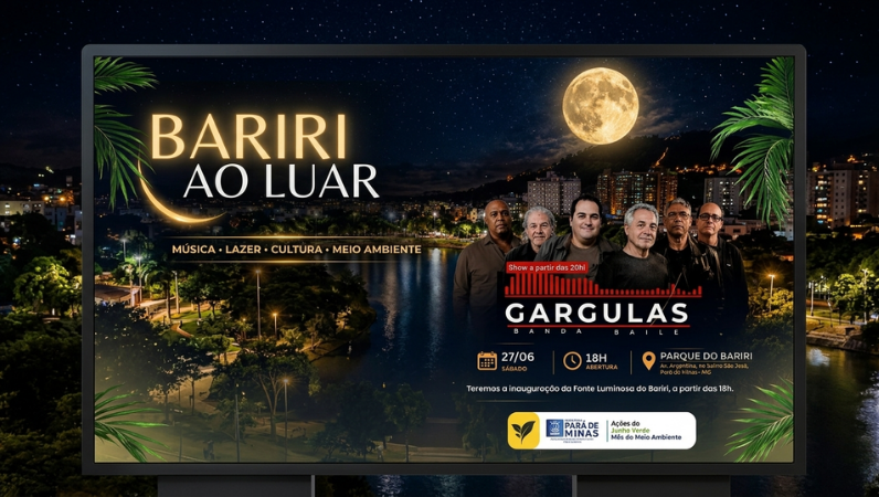Junho Verde será encerrado com inauguração de fonte luminosa e programação especial no Parque do Bariri